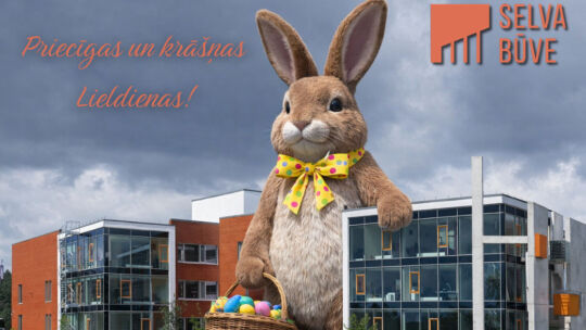 Priecīgas un krāšņas Lieldienas!